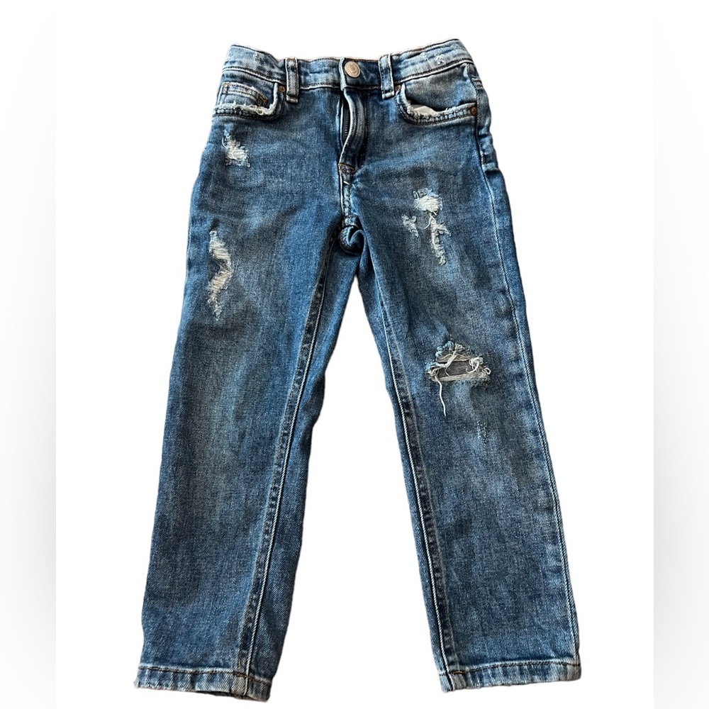 Zara boys distressed jeans